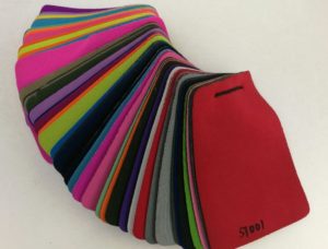 Neoprene Sleeve Swatches